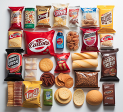 Packed food pack of 4
